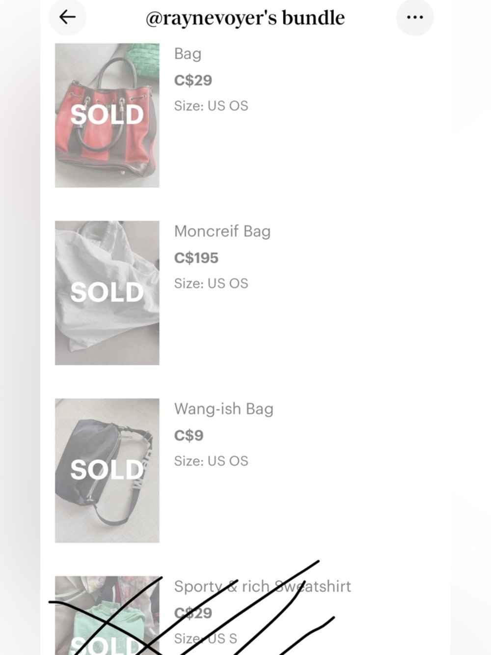 Rebundle for Rayne